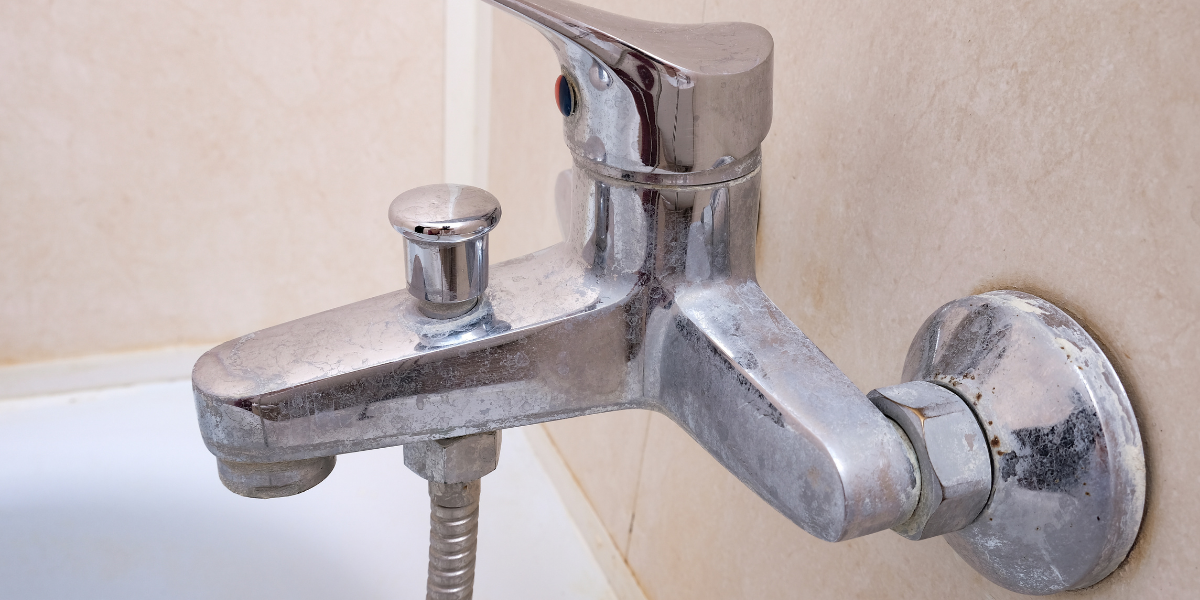 Soap Scum on Faucet